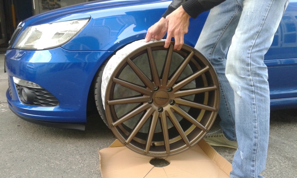 Приклад 20h VOSSEN VFS2 MONOBLOCK Matte Bronze 2