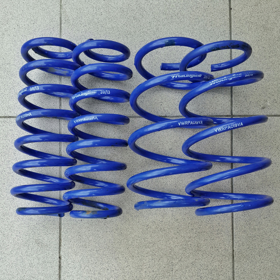Установка VW Racing Spring kit 1
