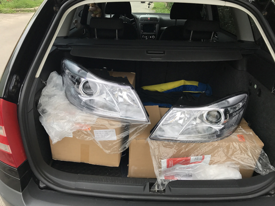 Переробка з Skoda Octavia A5 до Skoda Octavia A5 FL 1