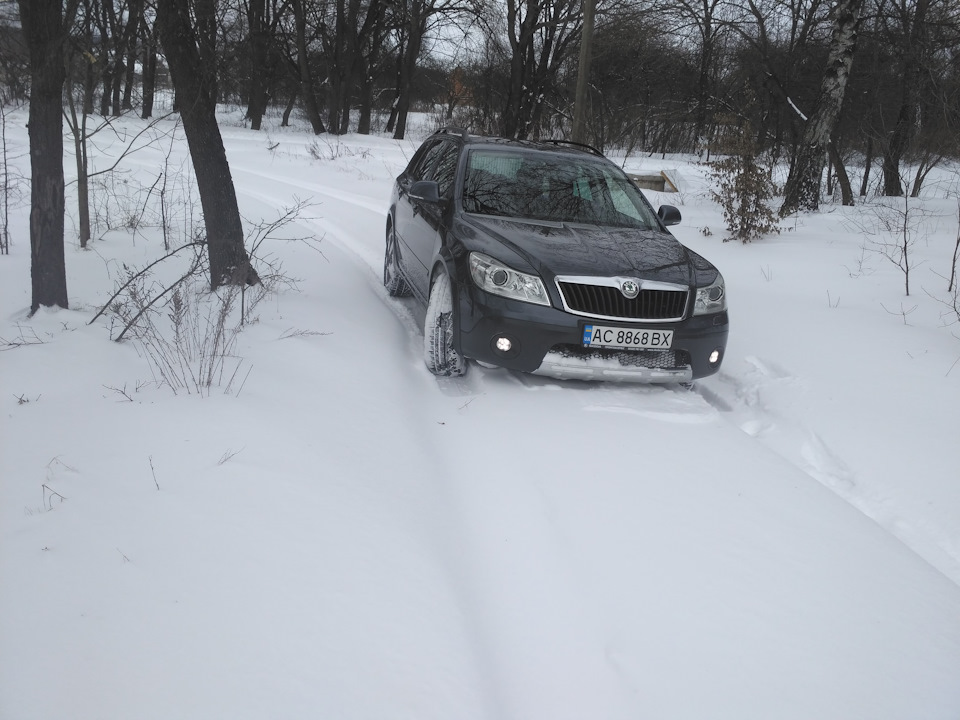 Зимние покатушки в парку 4