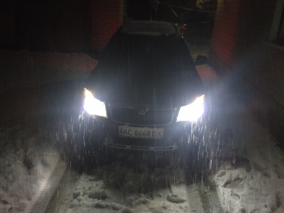 Зимние покатушки в парку 2