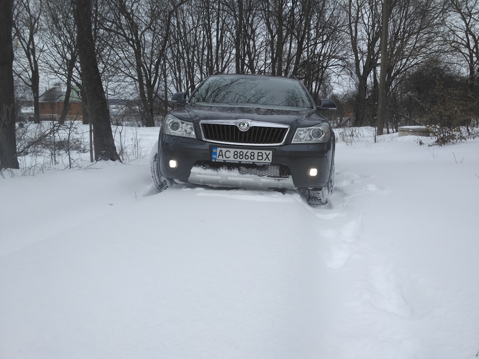Зимние покатушки в парку 3