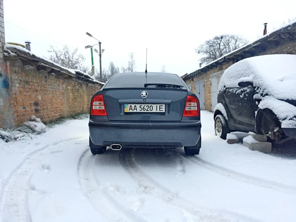 Диффузор бампера