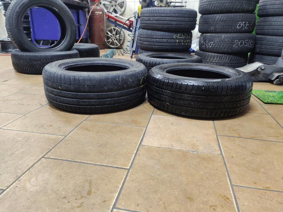 Michelin alpine 5 зважування гуми та дисків 3