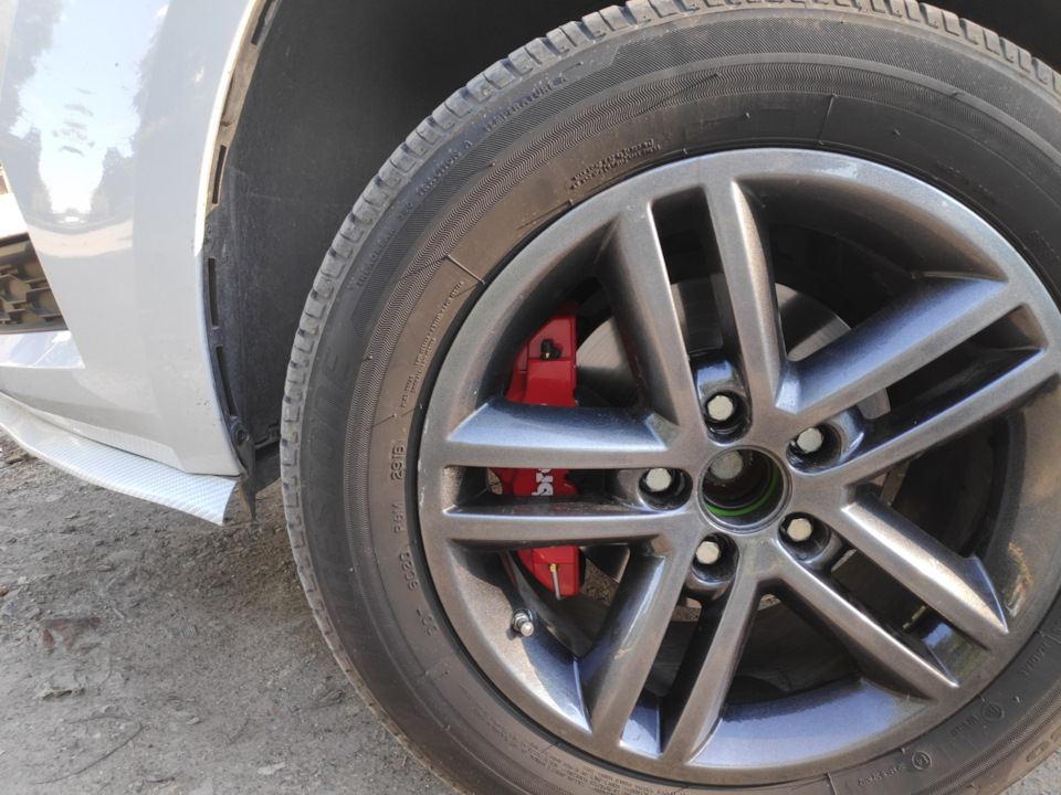 Накладки на супорти brembo 1