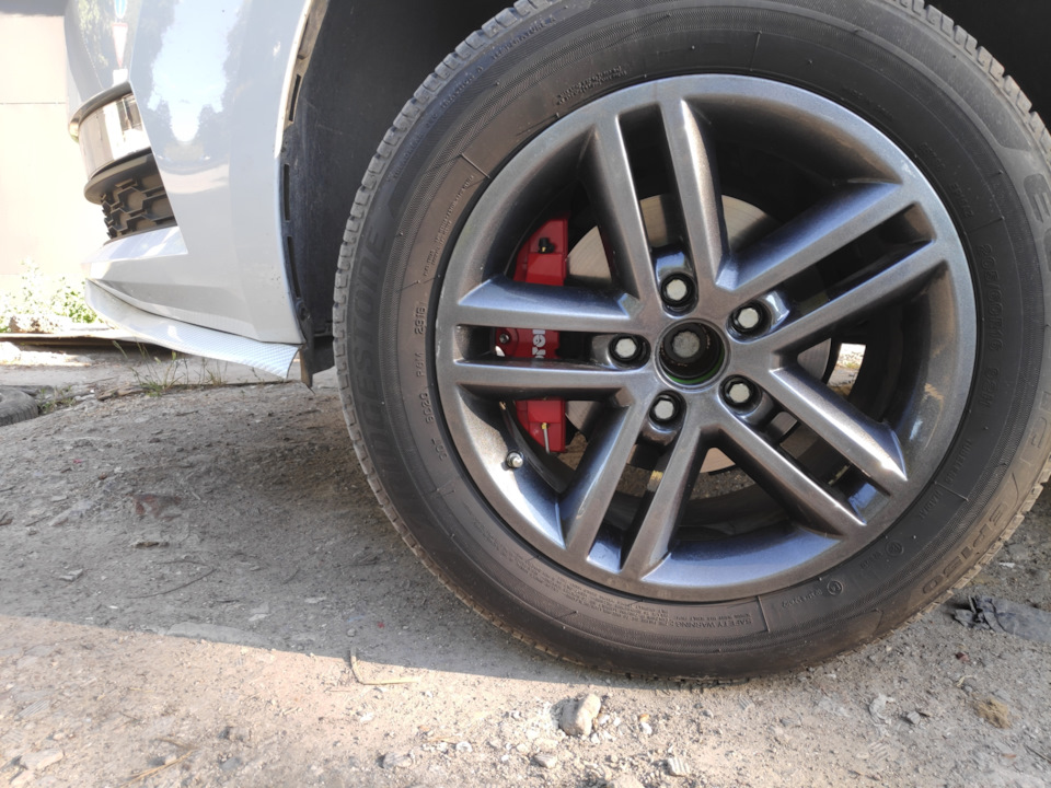 Накладки на супорти brembo 2
