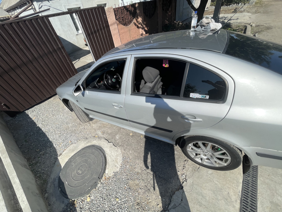 Затяжка стійок у чорний 1