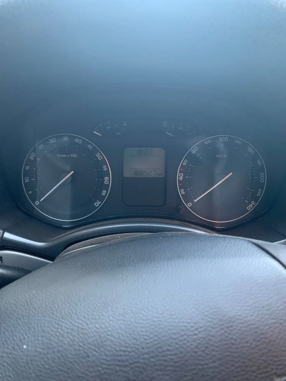 Тест стрілок Skoda Octavia A5 Mk 2 до FL