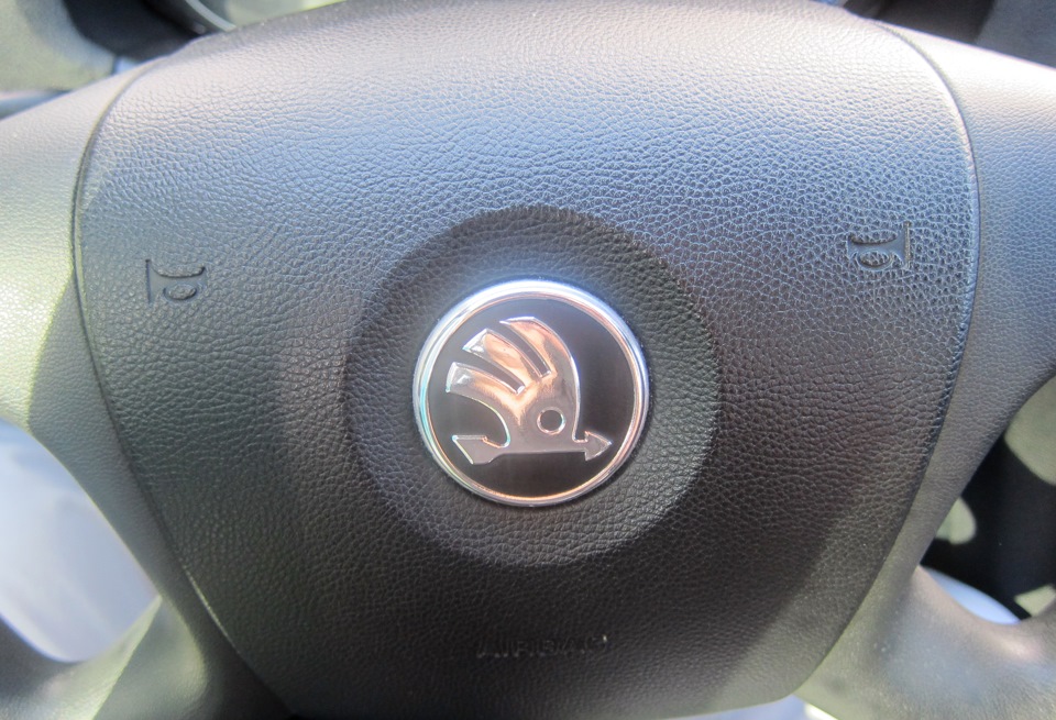 Логотипи Skoda. Cетка в багажник 1