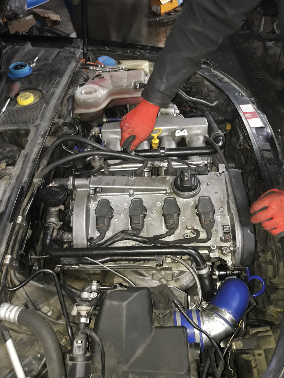 К04-64 гібрид +актуатор+ 2.0 строкер Audi A4 Quattro. Part 3 2