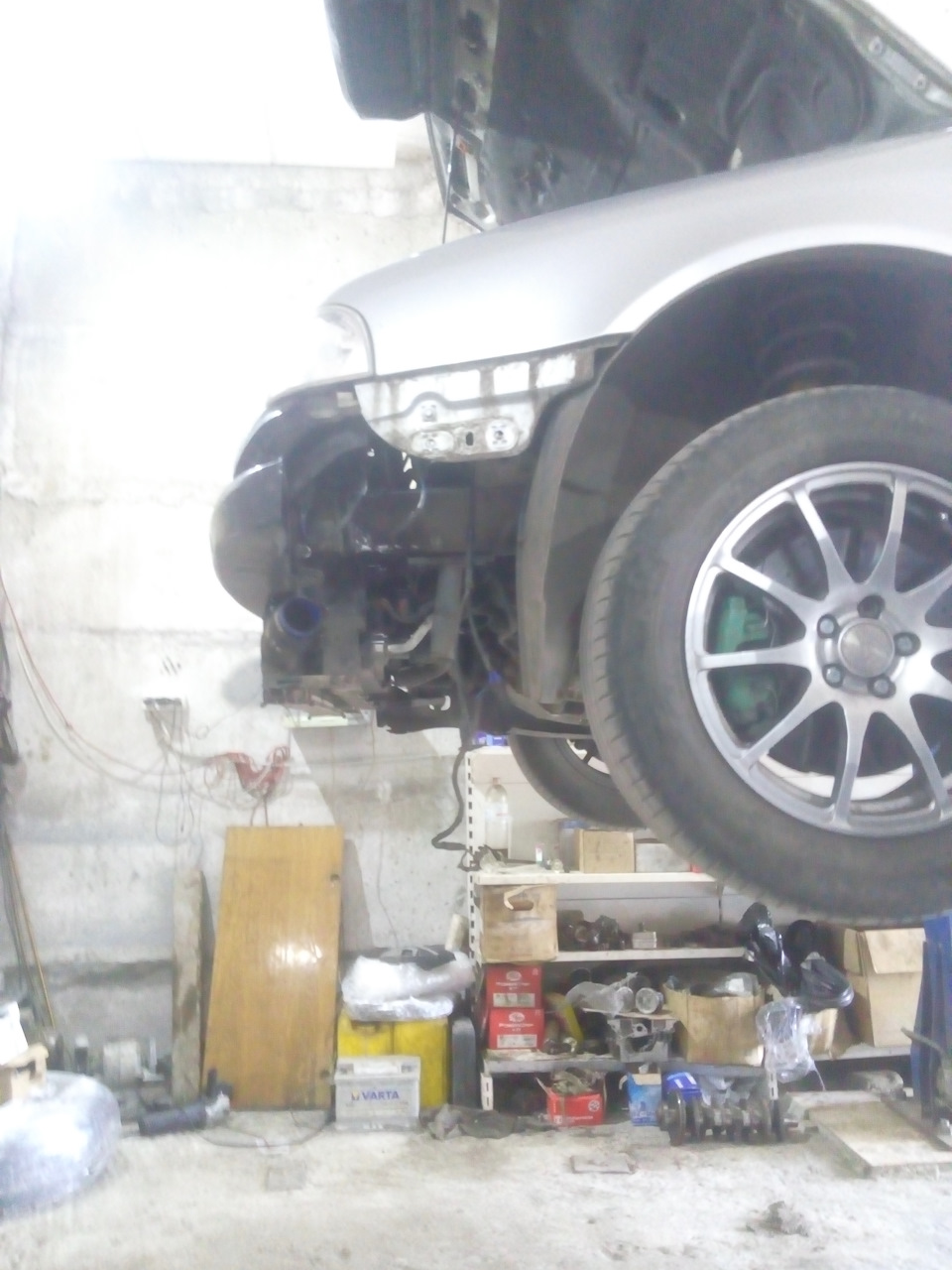 Метанол AEM 303350 на Шкода 1.8т на СТО STG VAG 1