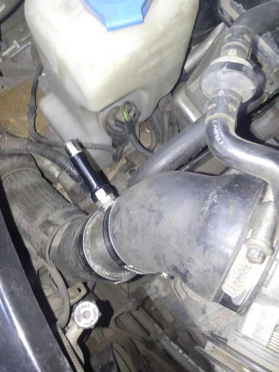 Метанол AEM 303350 на Шкода 1.8т на СТО STG VAG 3