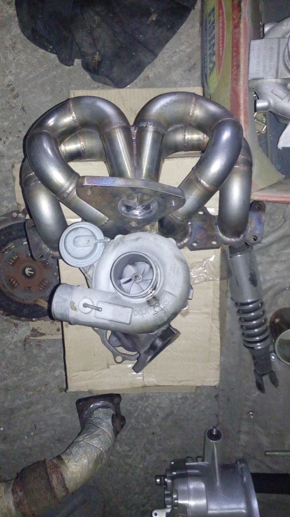 Проект STG VAG на турбіні VF48 1.8т 1
