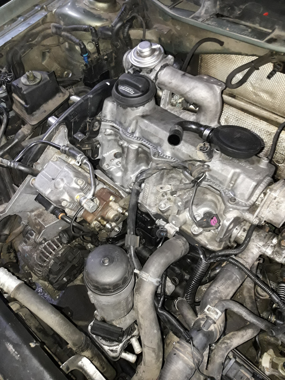Ремонт мотора 1.9tdi ahf фініш 1