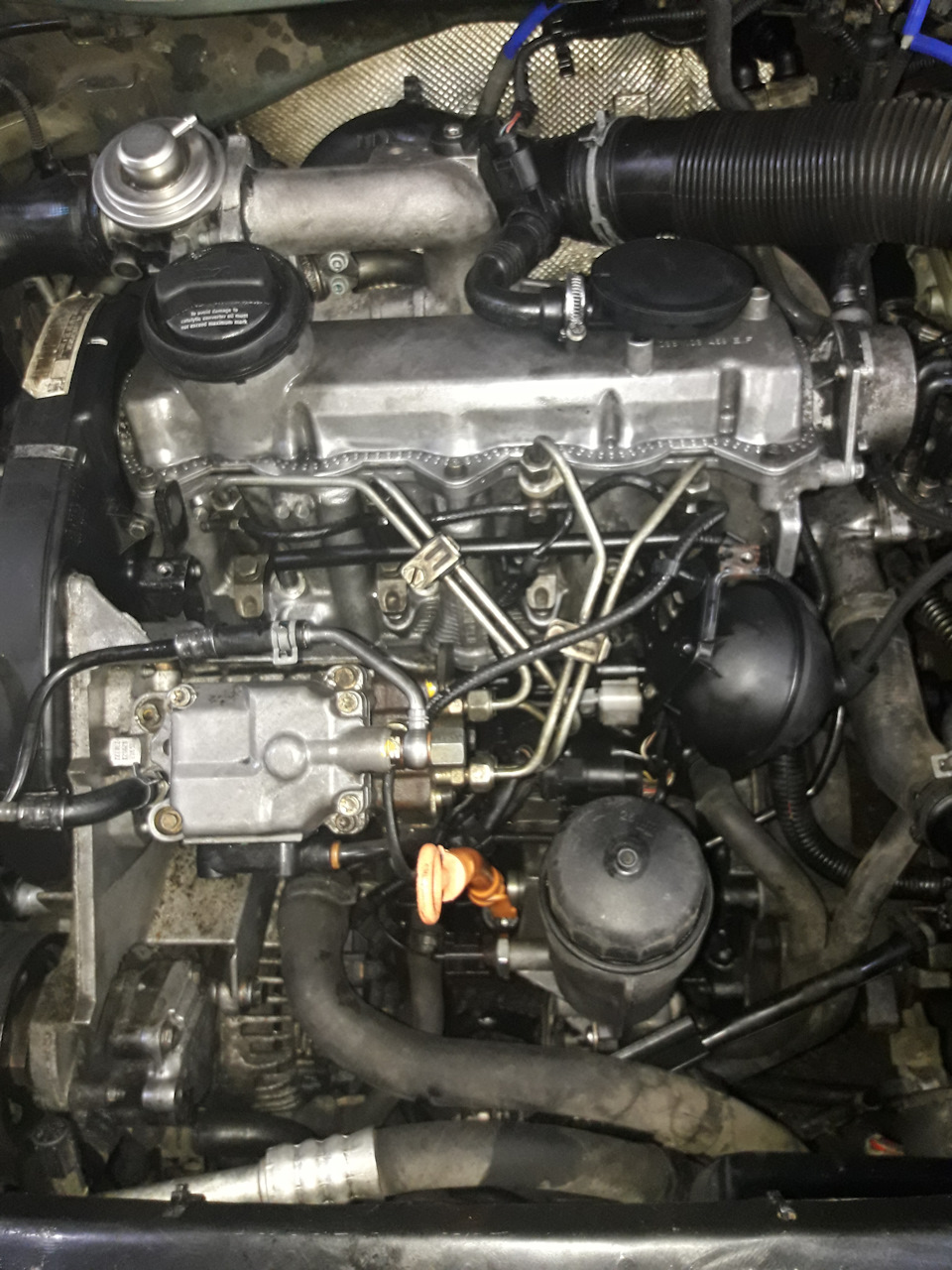 Ремонт мотора 1.9tdi ahf фініш 3