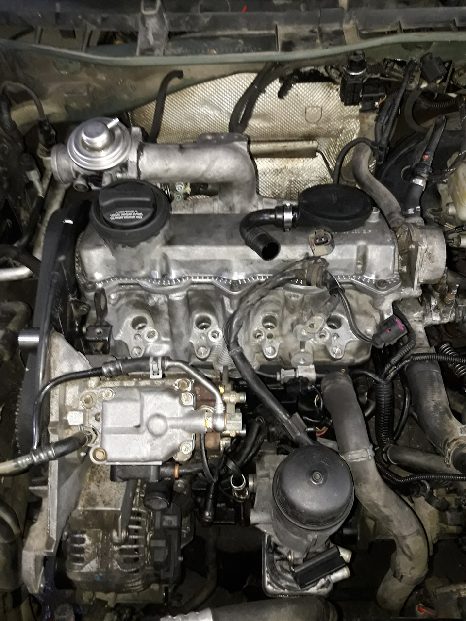 Ремонт мотора 1.9tdi ahf фініш 2