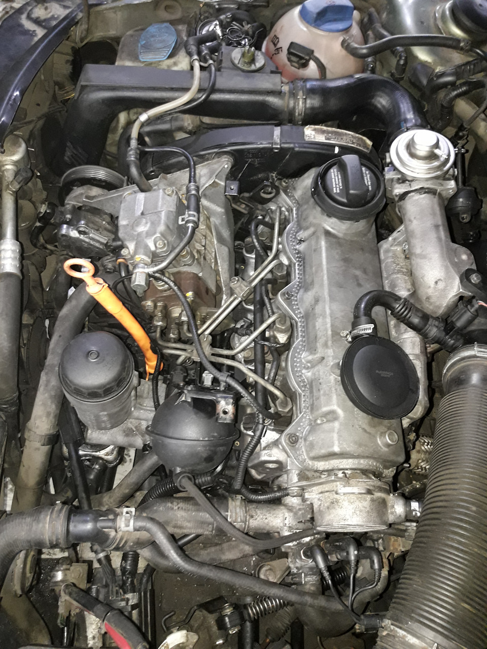 Ремонт мотора 1.9tdi ahf фініш 4