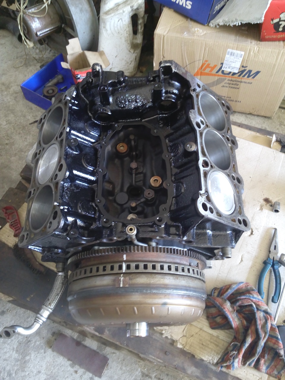 Ремонт двигуна AudiA6 2.7 turbo 1
