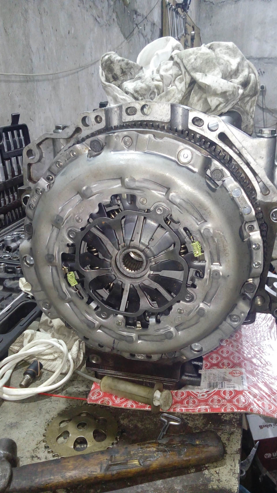 Зчеплення від RS4 на AUDI A4B6 1.8T 600nm 1