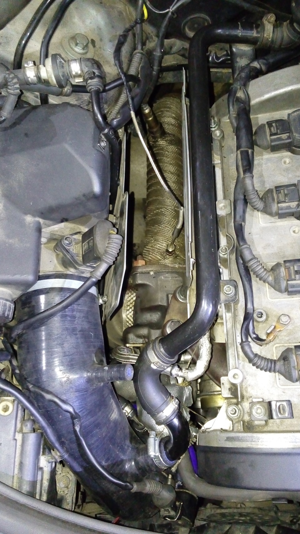 Встановлення гібриду К04-023 на AUDI A4 1.8т 5