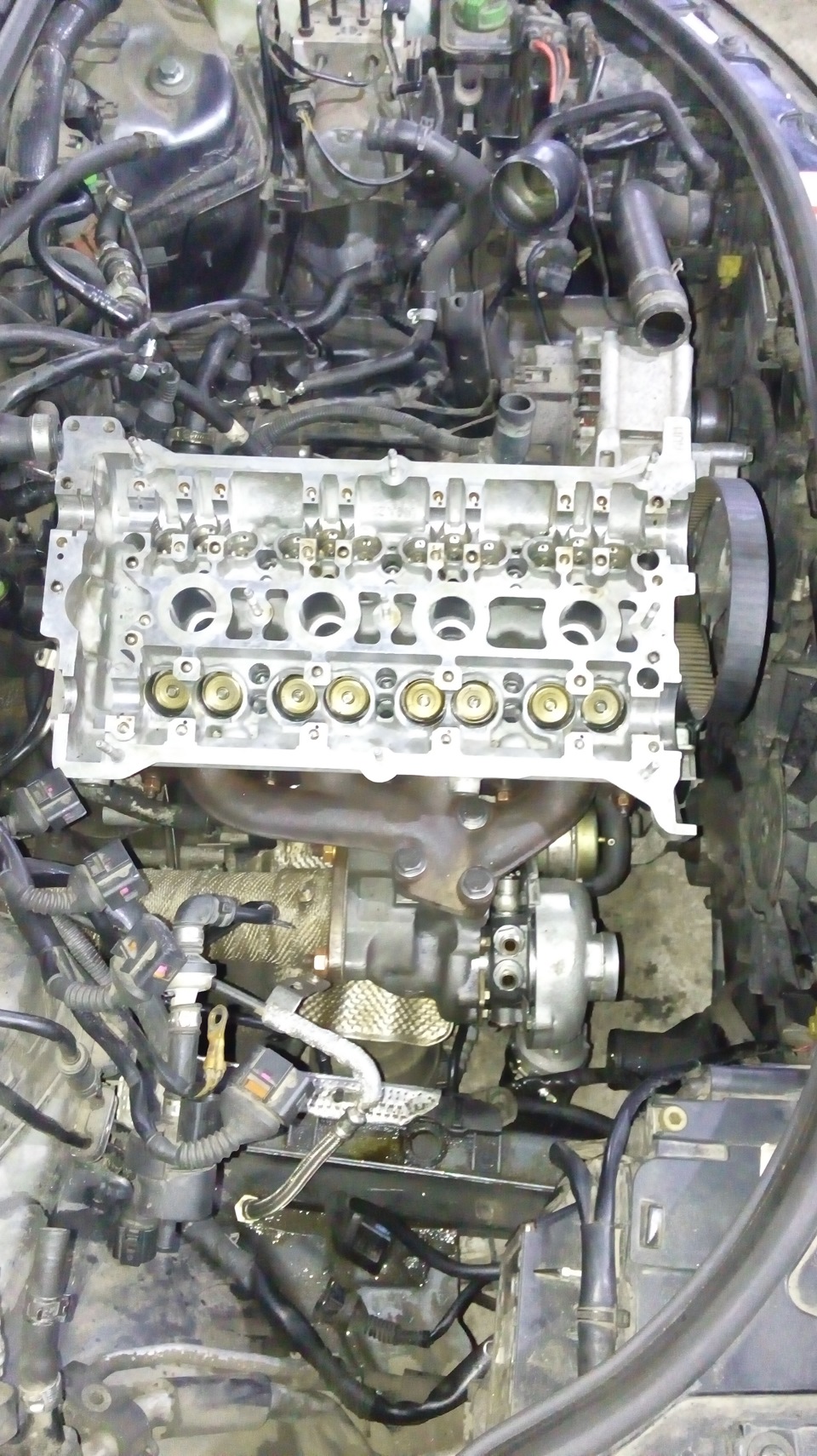 Встановлення гібриду К04-023 на AUDI A4 1.8т 1