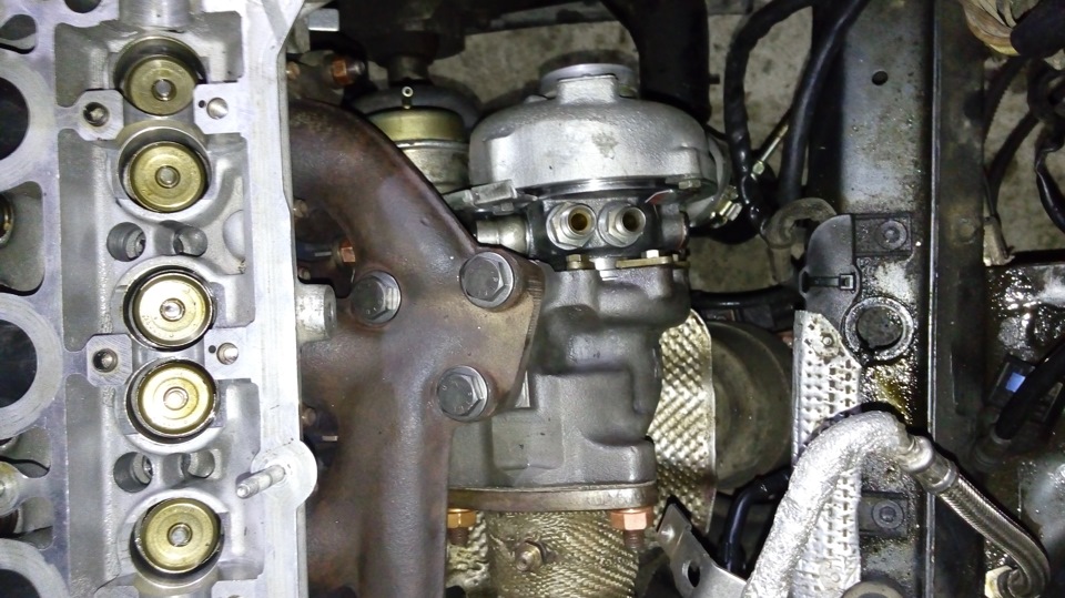 Встановлення гібриду К04-023 на AUDI A4 1.8т 2
