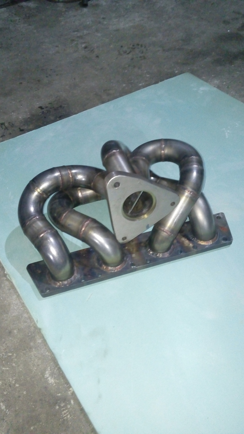 Встановлення турбіни Twin Scroll під Borg Warner B03 Від MB CLA 45 AMG на Шкоду тур PART 2 3