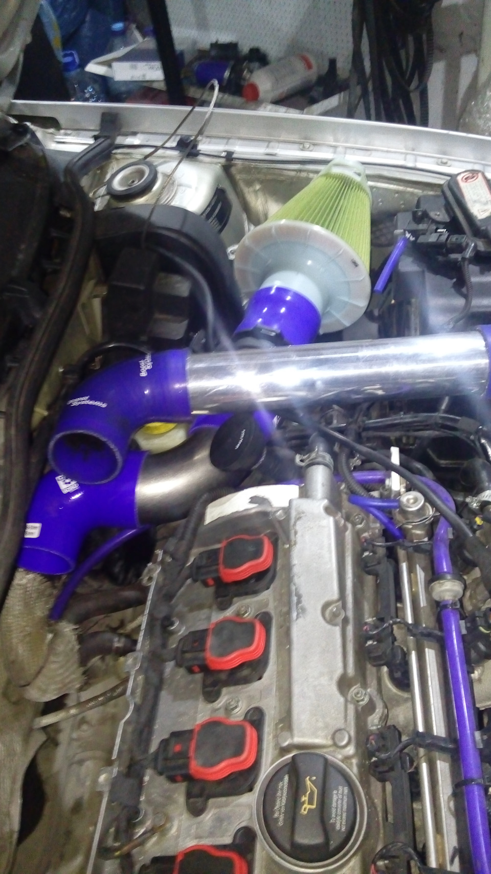 Встановлення турбіни Twin Scroll під Borg Warner B03 Від MB CLA 45 AMG на Шкоду тур PART 3 3