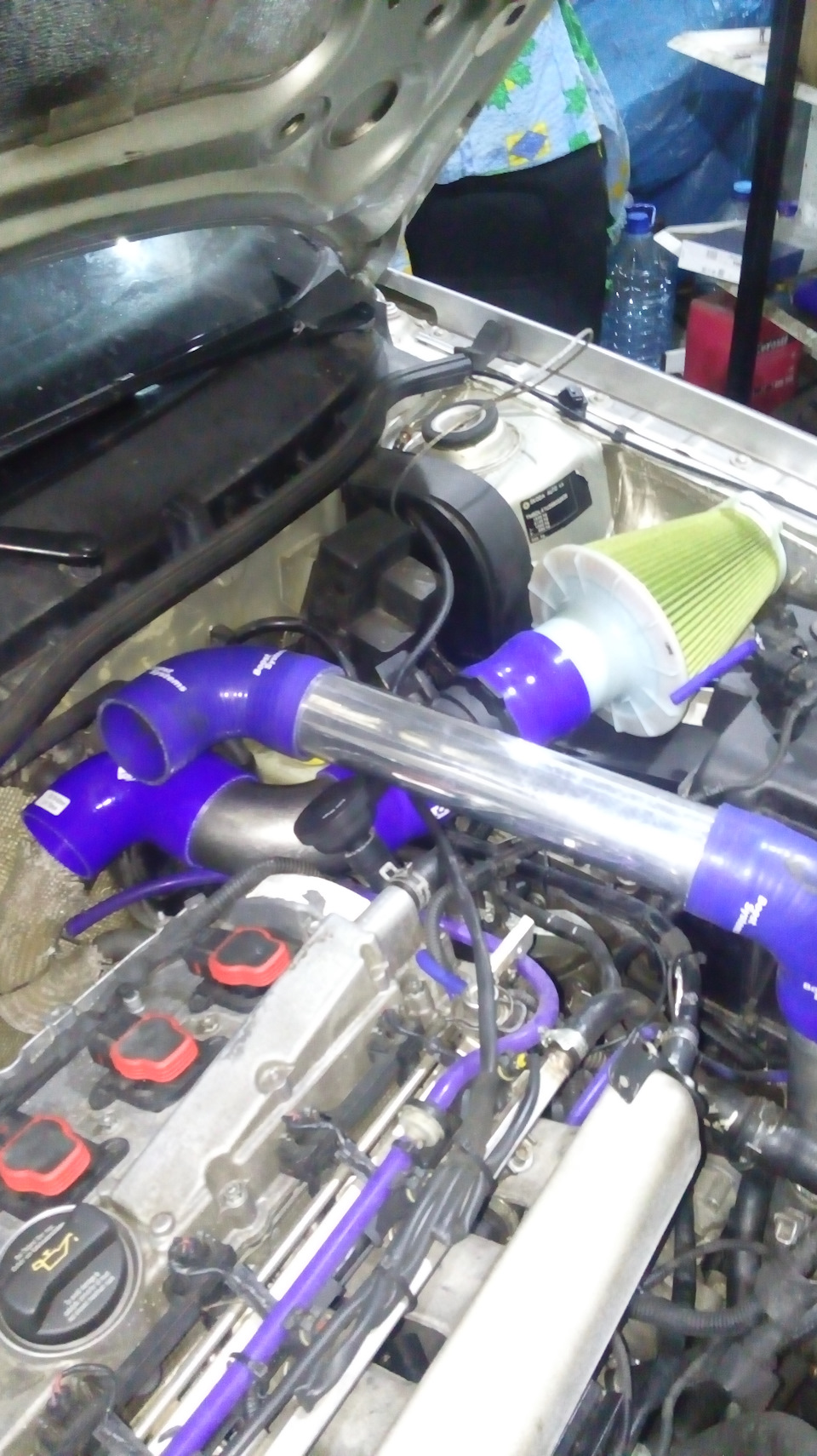 Встановлення турбіни Twin Scroll під Borg Warner B03 Від MB CLA 45 AMG на Шкоду тур PART 3 1