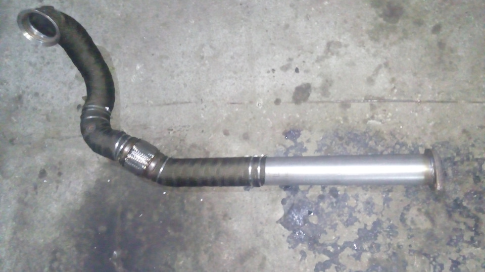 Встановлення турбіни Twin Scroll під Borg Warner B03 Від MB CLA 45 AMG на Шкоду тур PART 4 2