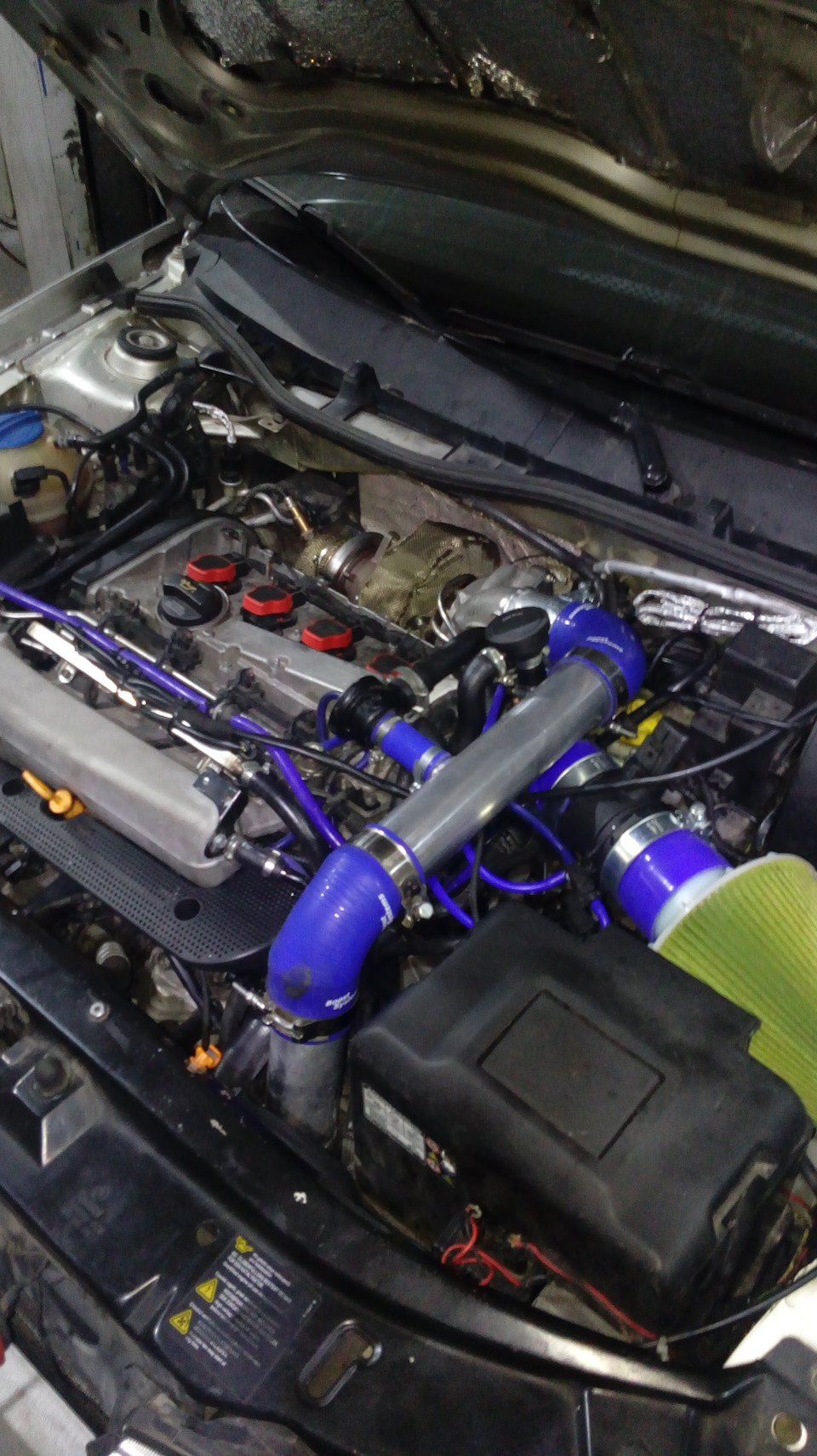 Встановлення турбіни Twin Scroll під Borg Warner B03 Від MB CLA 45 AMG на Шкоду тур PART 6 2