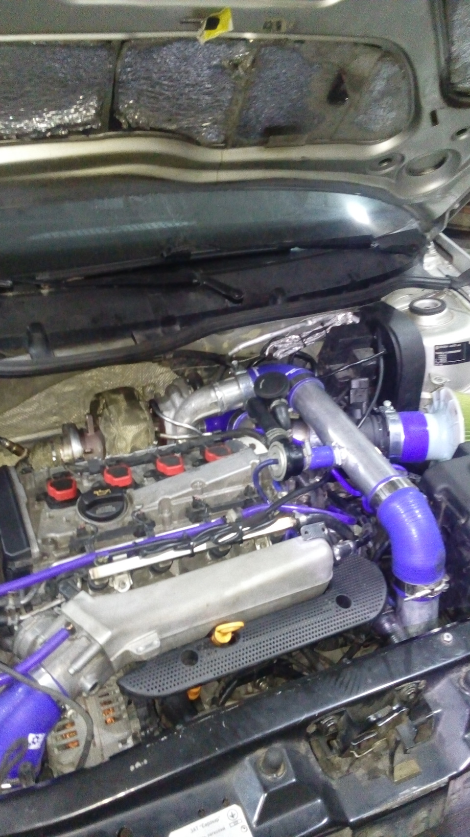 Встановлення турбіни Twin Scroll під Borg Warner B03 Від MB CLA 45 AMG на Шкоду тур PART 6 4