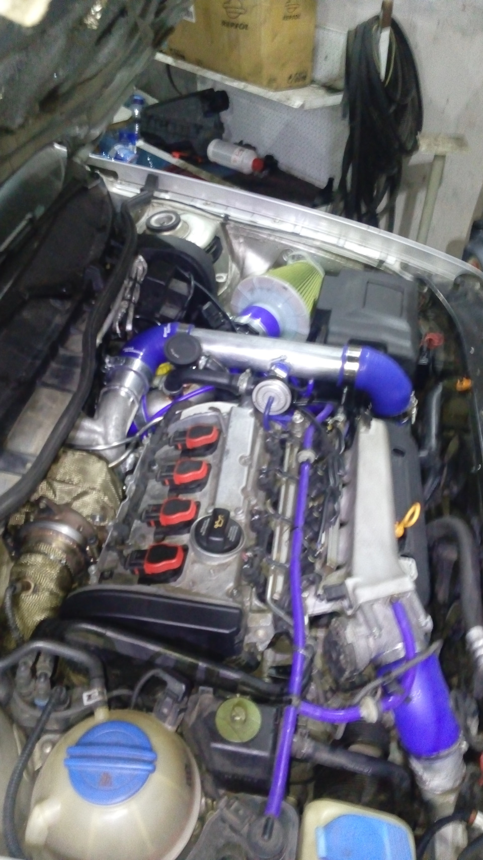 Встановлення турбіни Twin Scroll під Borg Warner B03 Від MB CLA 45 AMG на Шкоду тур PART 6 3