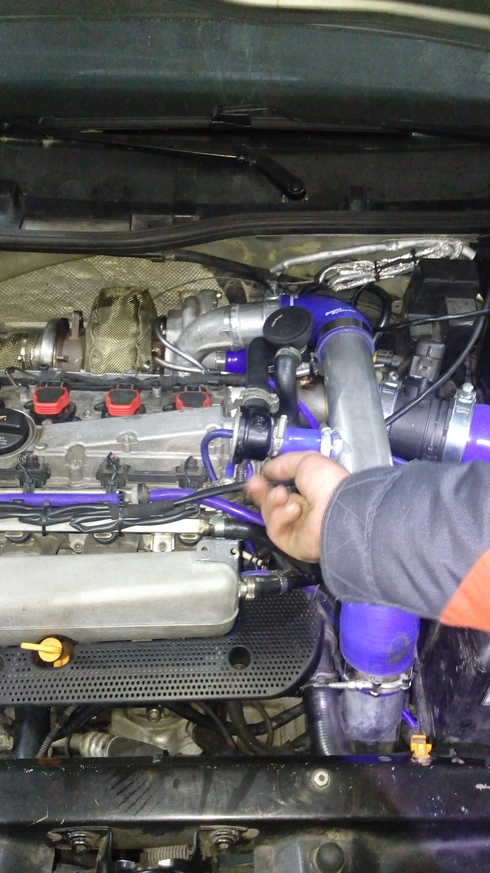 Встановлення турбіни Twin Scroll під Borg Warner B03 Від MB CLA 45 AMG на Шкоду тур PART 6 5