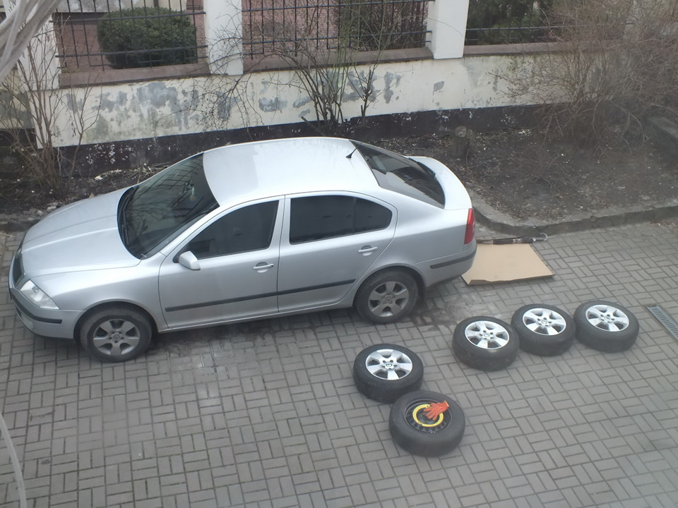 Оригінальні диски Skoda 5x112 R15 Octavia a5 2