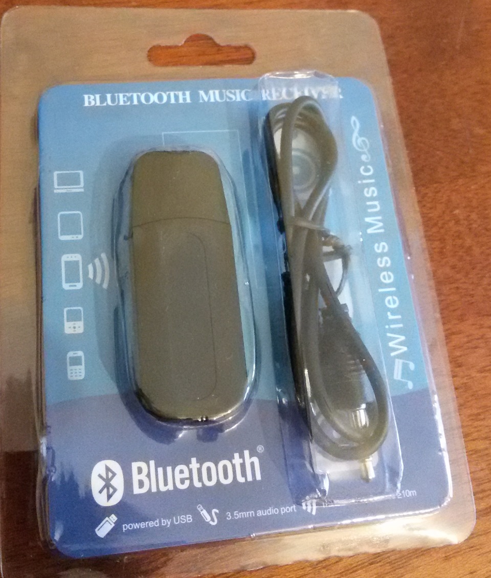 Bluetooth через aux 2