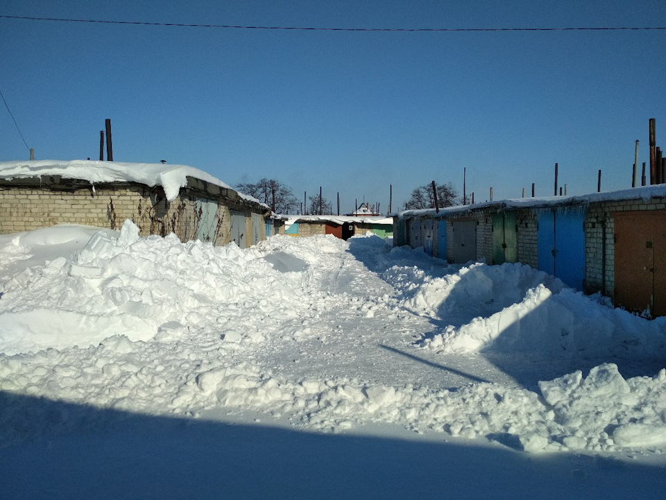 Про гараж, про зиму. Перший день відпустки 2