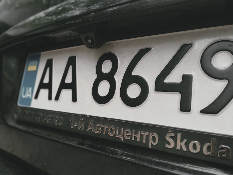 Камера заднього виду. 2