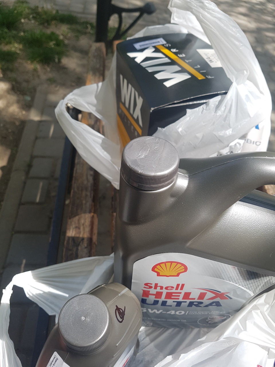 Заміна масла 11.05.2018 shell 5w40 ultra 3