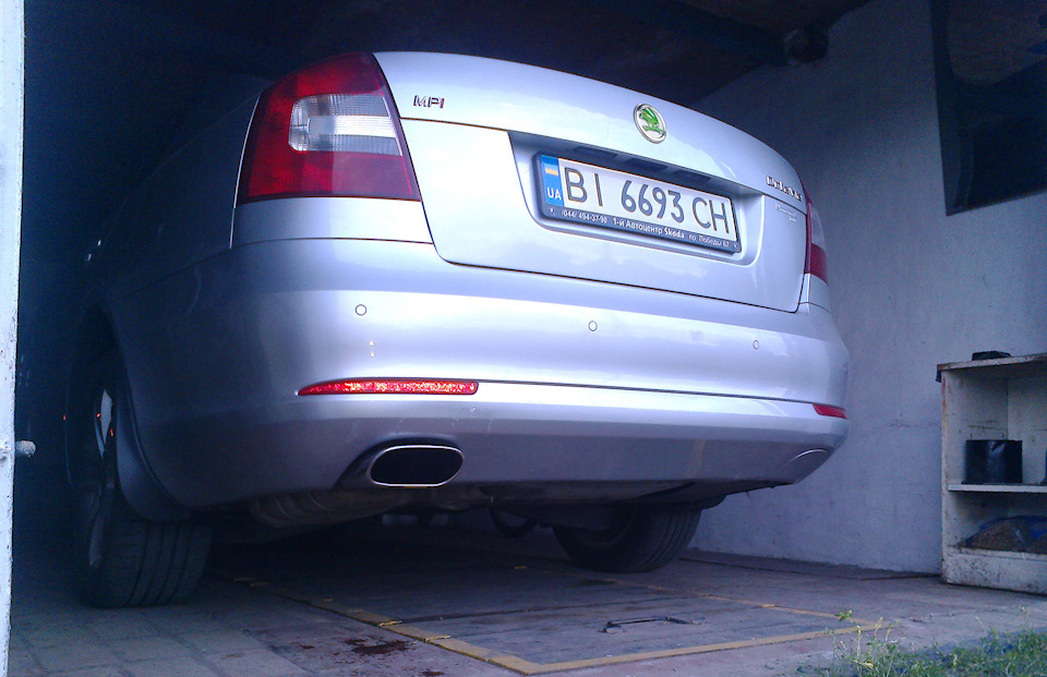 FDC610003 наконечник глушника Skoda Octavia A5 - саморобка 1