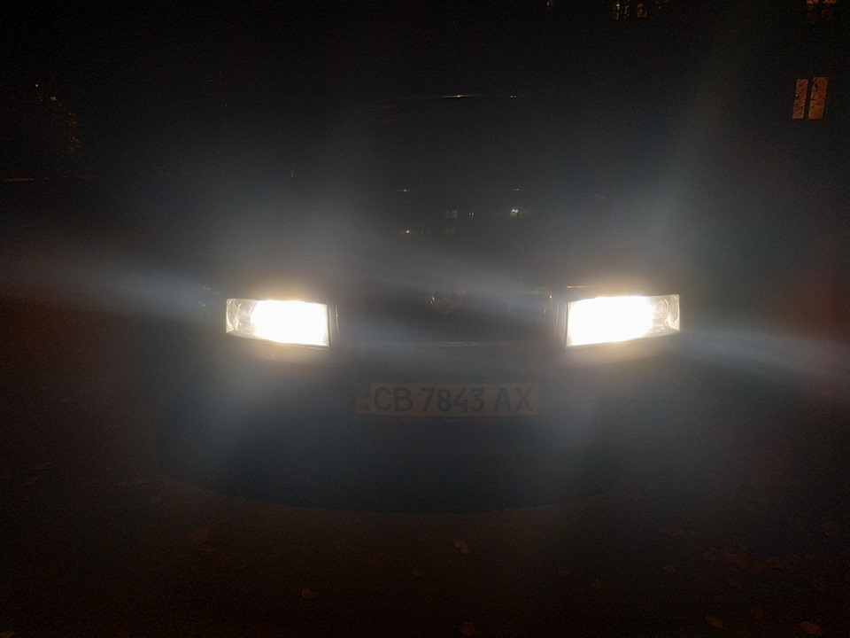 Заміна ламп головного світла на Osram H4 night breaker laser +150 3