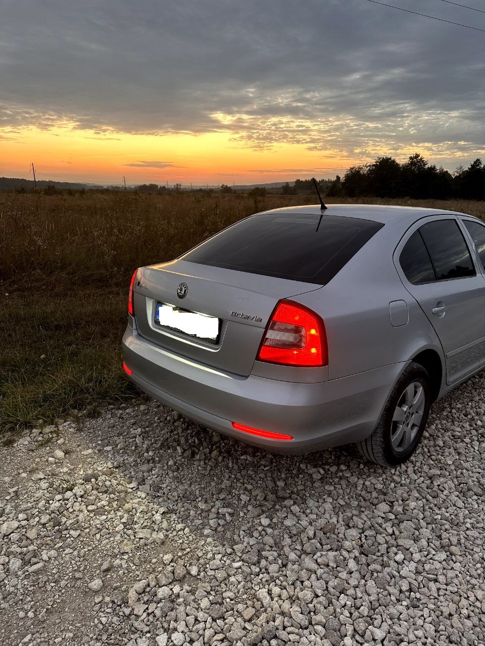 світлодіодна coub стрічка в катафоти skoda octavia а5 1