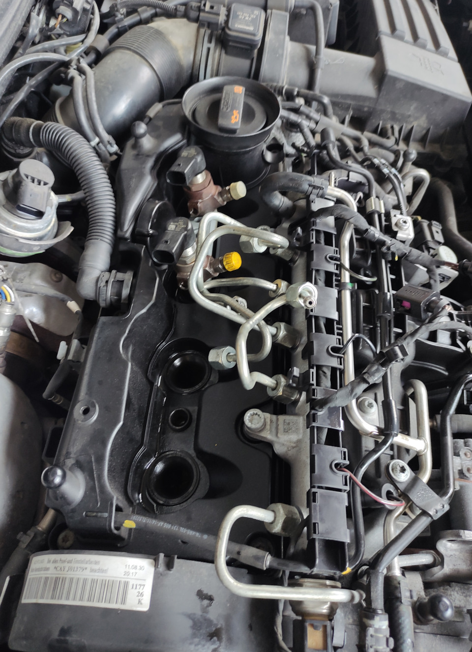 Заміна всіх форсунок 1.6 tdi skoda 03L130277B 2