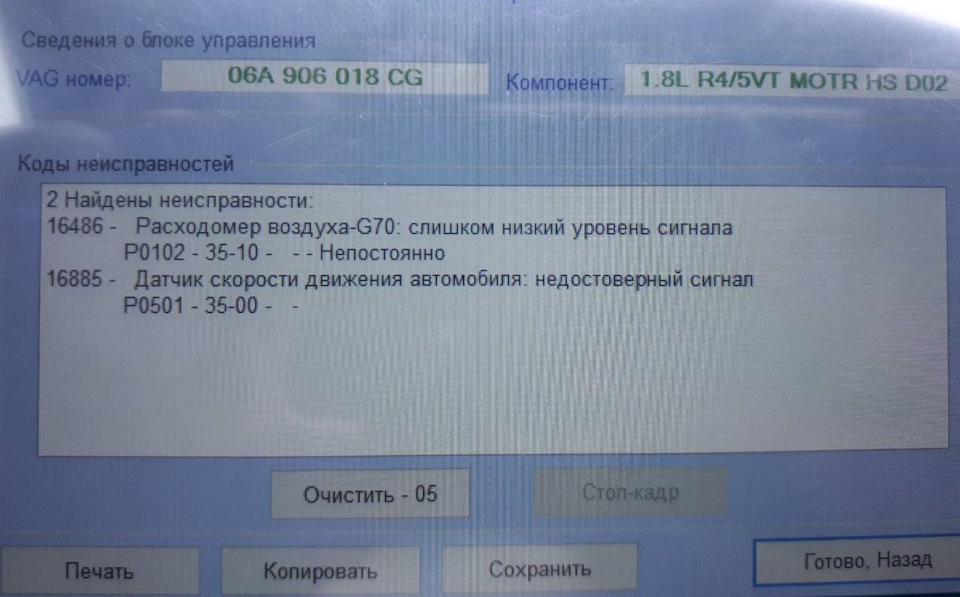 VagCom або щільне спілкування з Туром 2