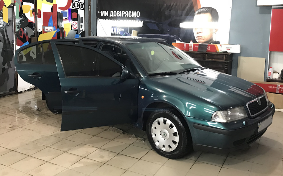 Захист дверних отворів та арки крил OCTAVIA 1