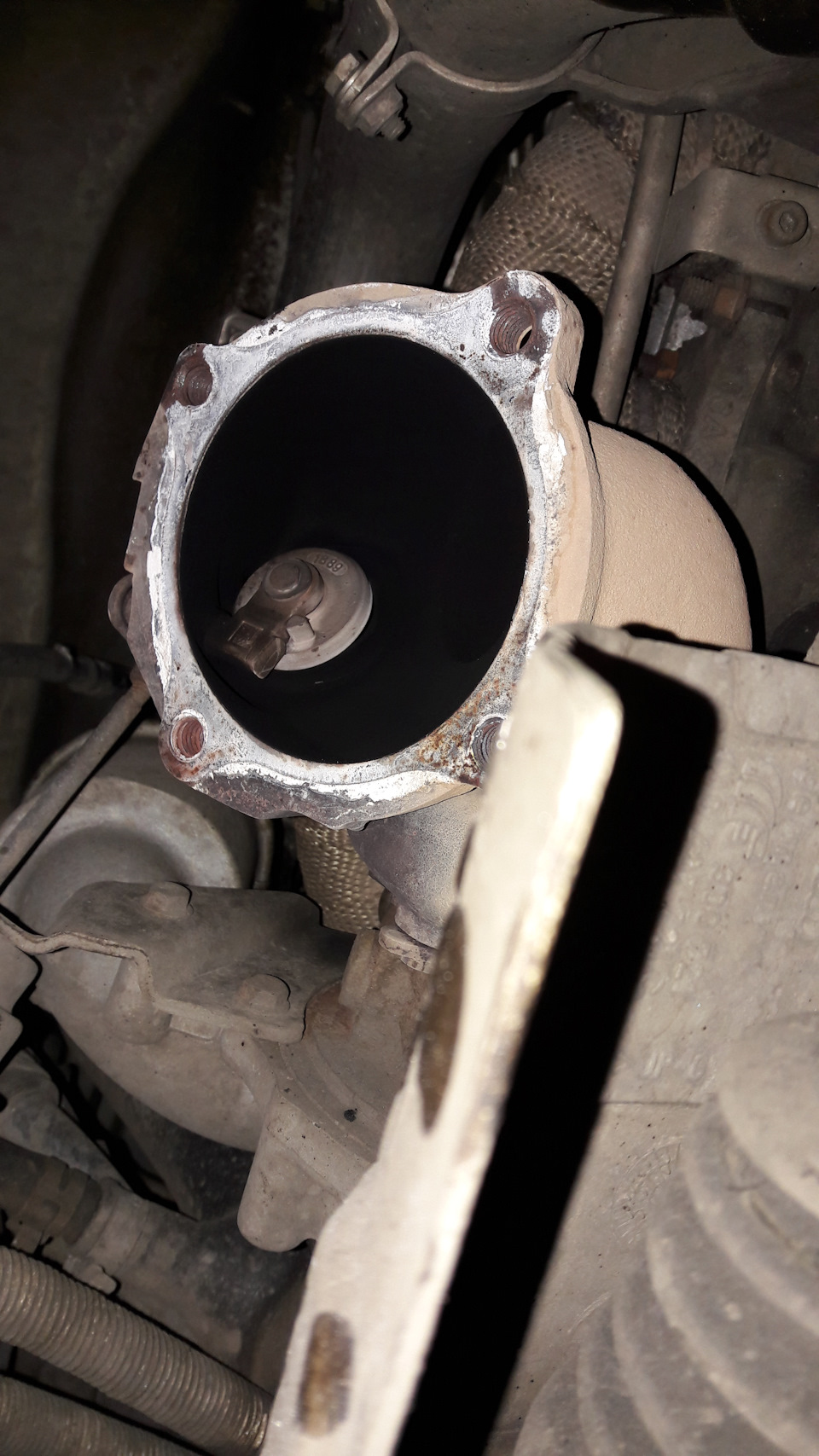 Downpipe хана 3