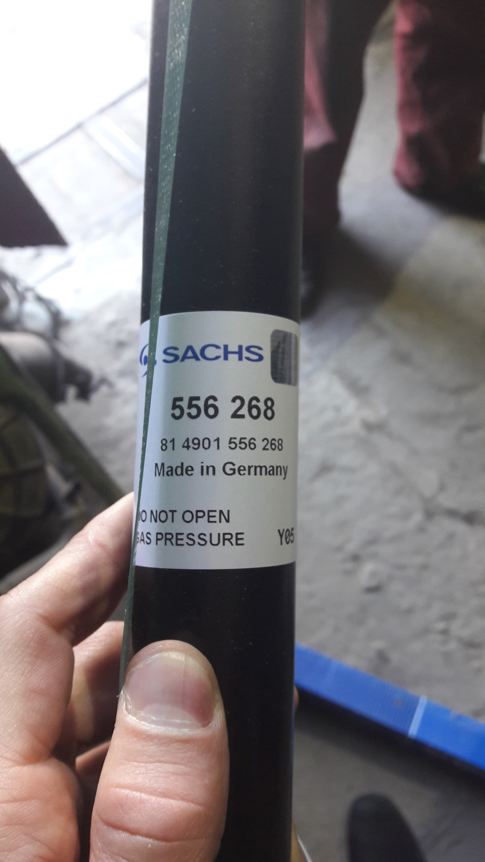 Заміна амортів Sachs 1