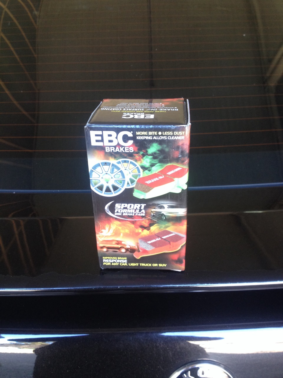 EBC brakes Greenstuff гальмівні колодки заміна 2
