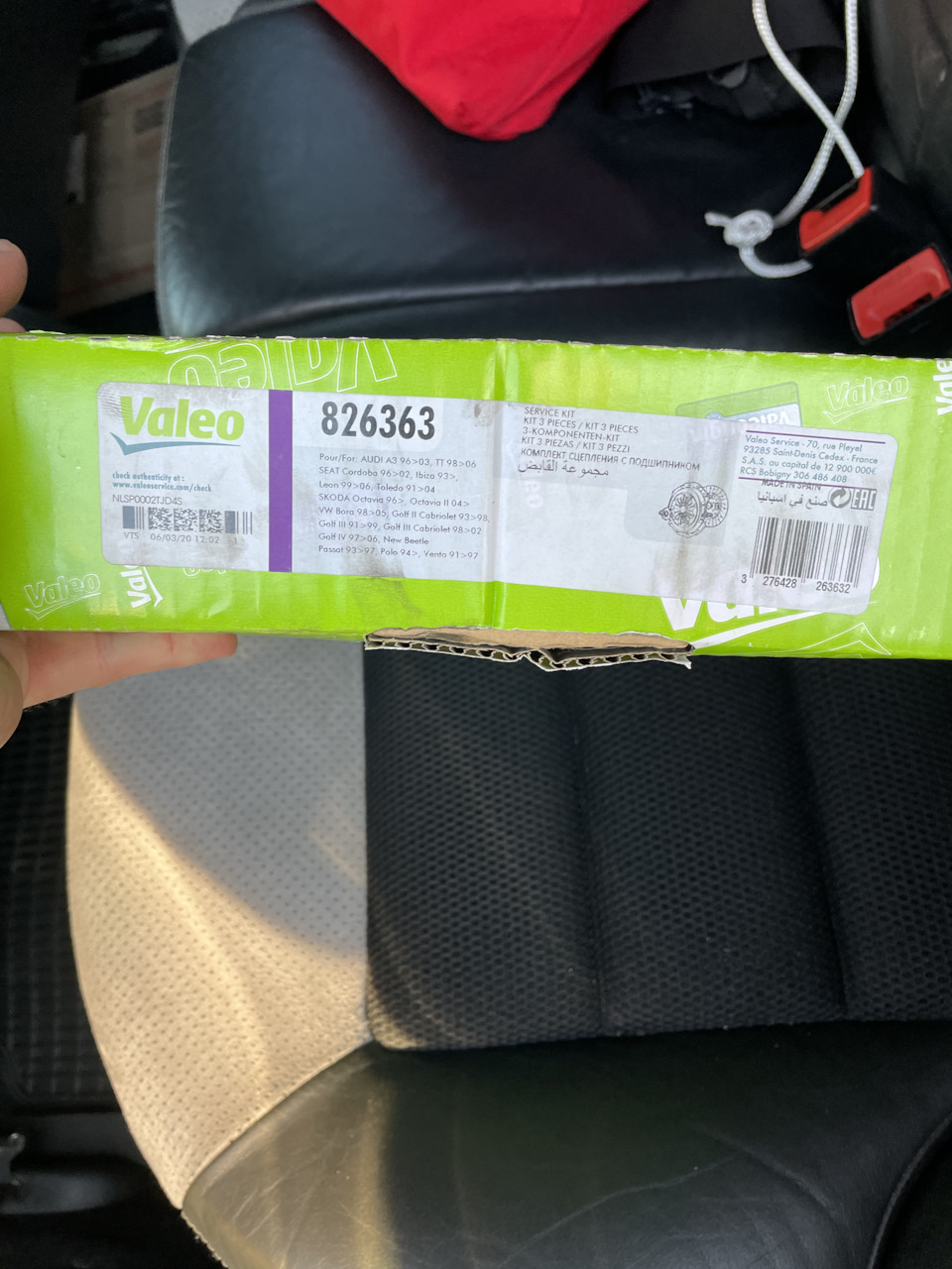VALEO 826317- скільки пройшло? Перехід на Valeo 826363 1
