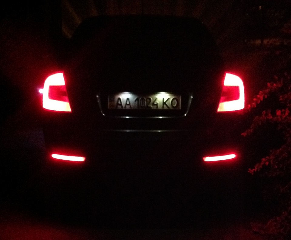 LED катафоти + багажник. 2